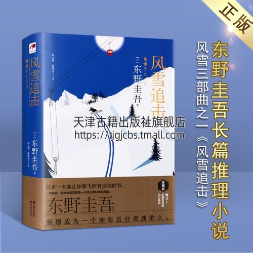 风雪追击 新版精装 日本东野圭吾著风雪推理系列日系长篇侦探悬疑犯罪