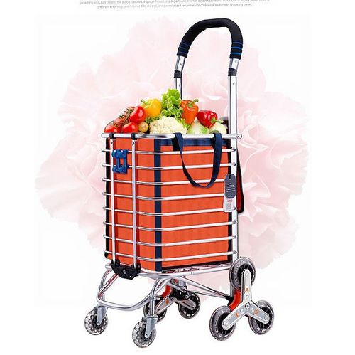 钢板行李车手拉车折叠便携拖车拉货车大号搬运车载重老虎车家用.