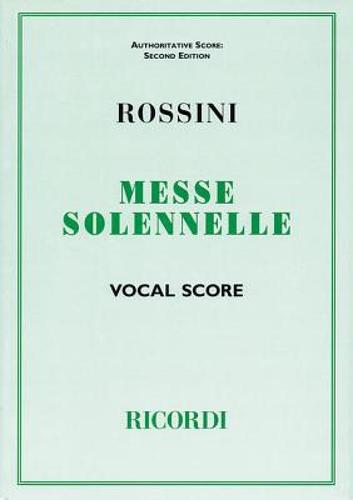 【预售】messa solenne: vocal score