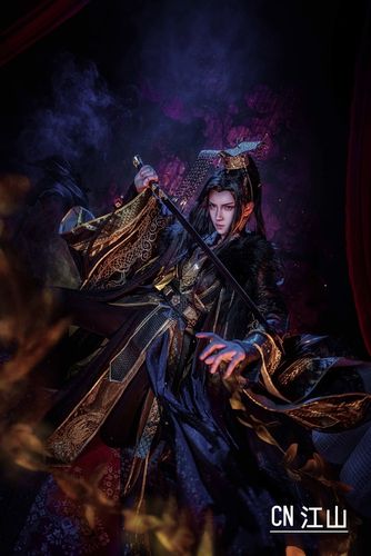 【祺鑫阁】 -踏燃仙帝- 二哈和他的白猫师尊cos 墨燃cos