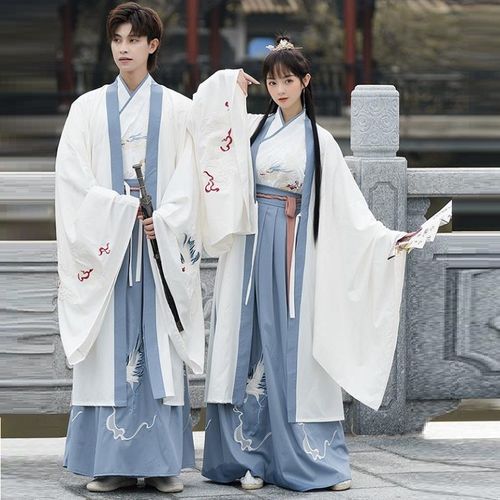 鼎毳貂汉服古装男生新款原创情侣款汉服中国古风日常演出服 款式八(三