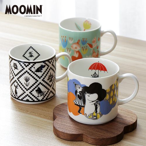 琳珊婴童yamaka山加商店日本进口姆明moomin亚美史力奇陶瓷马克杯