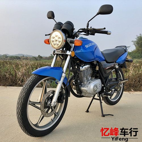 二手原装铃木en125cc摩托车男士跨骑式四冲程燃油代步2f太子整车