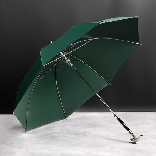 【高端轻奢】高档雨伞设计男士雨伞创意复古属相动物头手柄长柄 礼