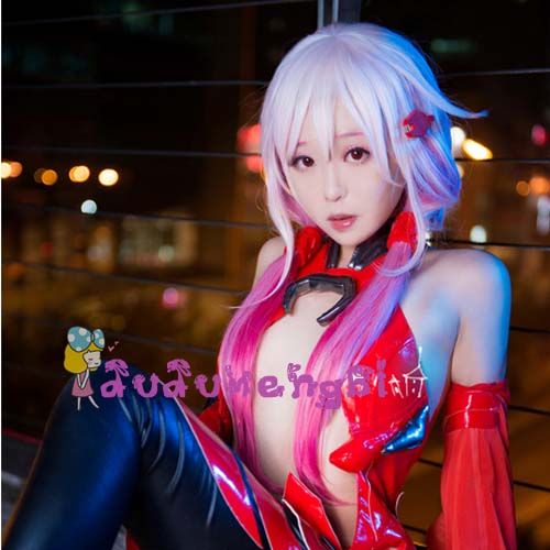 罪恶王冠 蝶祈 楪祈cos 蝶祁 祈妹 inori 三层渐变cos假发