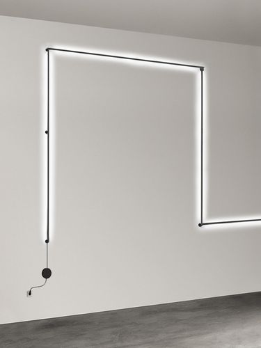 明装线条灯免开槽线形灯led极简长条壁灯卧室灯带客厅背景墙壁.