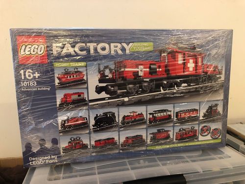 2007年全新正品乐高factory lego10183百变火车头 限量绝版稀有