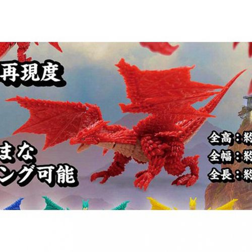 万代toys spirits扭蛋可动神魔龙爆炎龙暴风龙邪影龙冰雪龙模型神龙