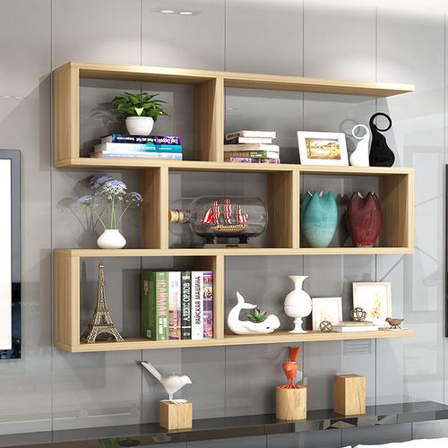 创意墙上置物架多层客厅墙壁置物架壁挂式书架现代简易卧室墙壁柜