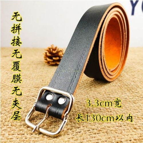 纯皮手工切割制作,纯牛皮腰带,抗磨耐用.