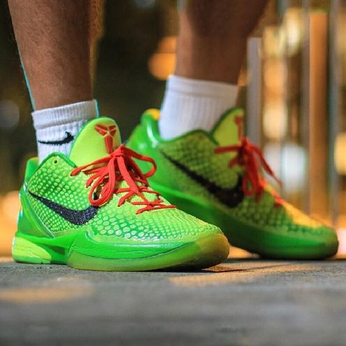 nike耐克男女鞋 zoom kobe 6 zk6 科比6 青蜂侠绿色复刻实战篮球鞋 cw