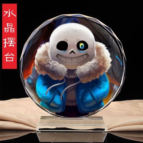 骨之传说周边传说sans下手办下手同人undertale水晶之办摆件兄b弟