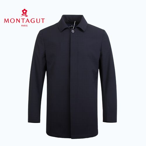 专柜正品montagut/梦特娇夹克男装中长款翻领上衣外套1jk2211010