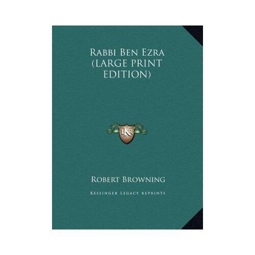 【预订】rabbi ben ezra 9781169905863