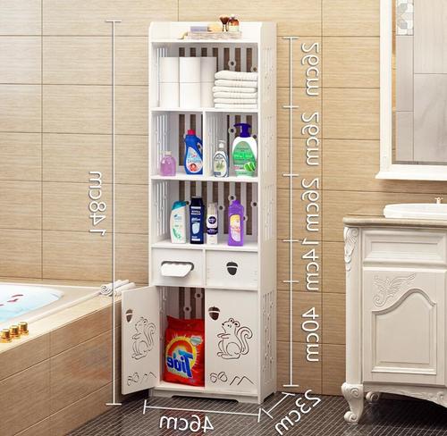 小柜子卫生间放衣服的柜子  落浴室间洗澡放地柜欧式