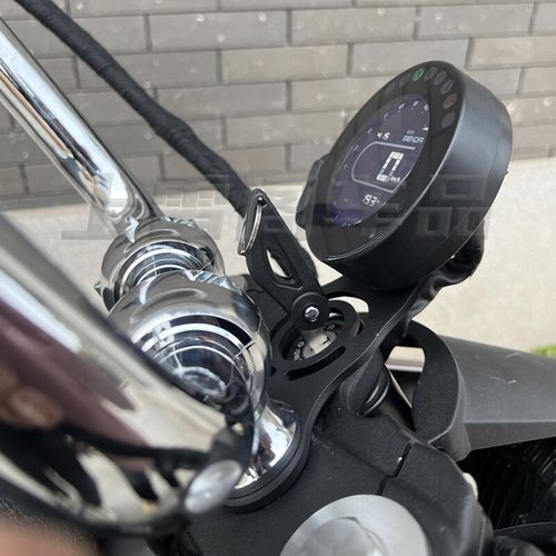 2222q32mm摩托灰石300哈雷巡航 改l装复古龙头车把座加高立柱方a.