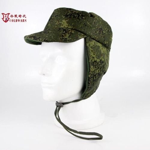 俄罗斯军帽 俄军迷新款公发spn山地师侦察兵冬帽 emr迷彩棉帽
