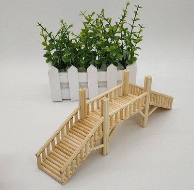 新品做模型桥的手工桥梁儿童手工制作桥diy桥梁包材料小学生木桥