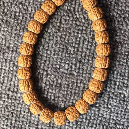 正宗一代盘龙纹小金刚菩提手串单圈藏式