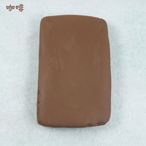 100克巧克力色轻纸黏土超级魔法轻泥土 咖啡色棕色泥土彩泥赭石色