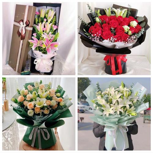 上海市浦东新区唐镇曹路金桥鲜花店同城配送玫瑰百合闺蜜老婆生日