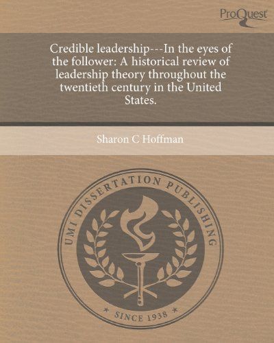 【预订】credible leadership---in the eyes of the