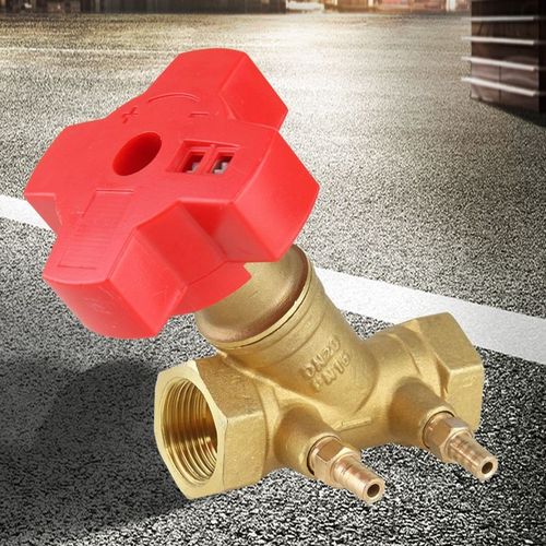 航天航兴 hthx 黄铜加厚平衡阀暖气阀门数字锁定流量控制阀双位调节阀