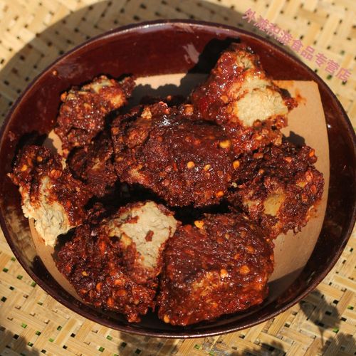 呛仓 贵州霉豆腐遵义特产板桥香豆腐农家臭豆腐乳麻辣霉豆腐无油素