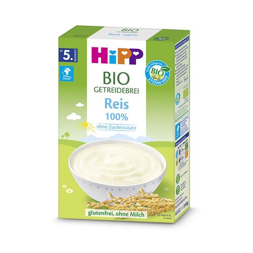 hipp 喜宝 德国hipp喜宝有机米粉儿童辅食 大米/小米/五谷/燕麦 大米