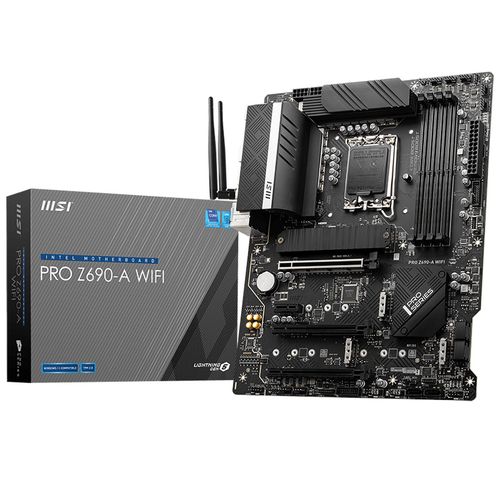 msi/微星 pro z690-a wifi ddr5 主板 支持12600k/12700k/12700kf