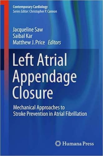 预订left atrial appendage closure: mechanical approa