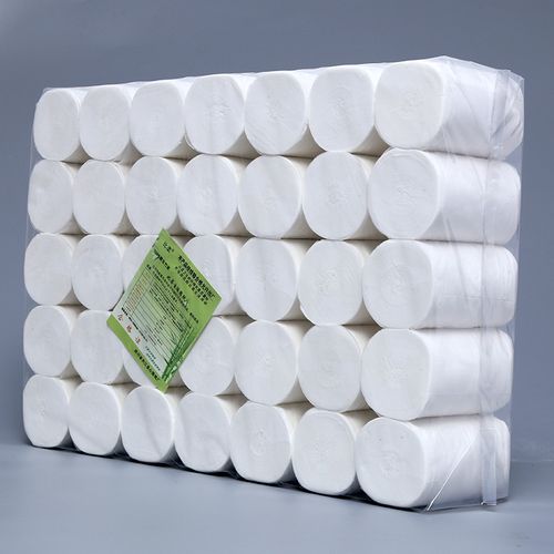 比柔竹浆纤维卫生纸卷纸厂家直销包邮35卷纸厕纸擦手纸巾散装发