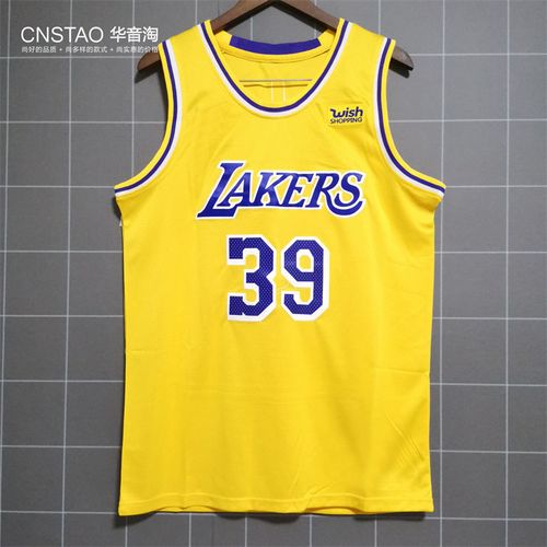 德怀特·霍华德 洛杉矶湖人队39号球衣 刺绣篮球服运动背心男