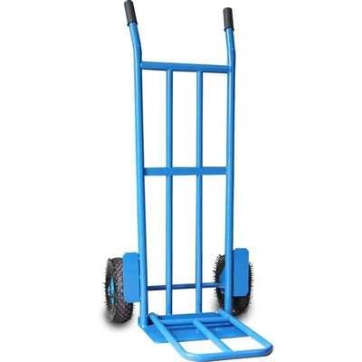 新款 搬运车老虎车两轮拉包车充气轮载重王电动手推车拉货车