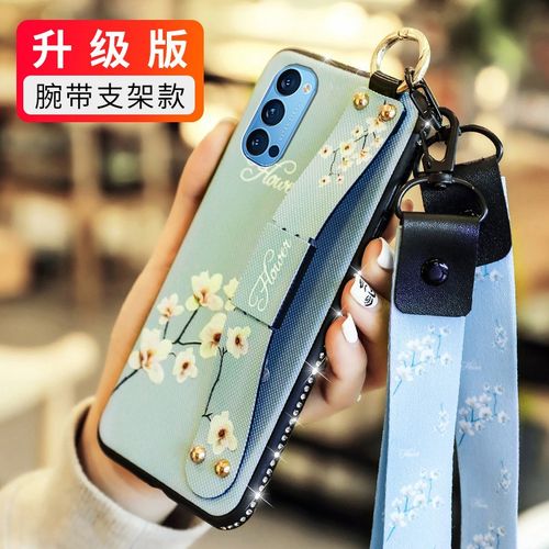 适用opporeno4se手机壳reno4全包边学生pro女款防摔opop保护套ren