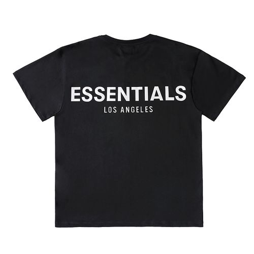 fear of god essentials男女情侣洛杉矶限定限定3m反光fog短袖t恤