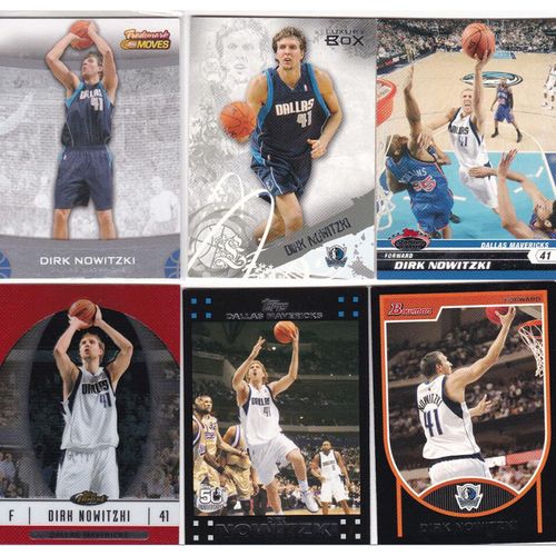 nba球星卡 德克诺维斯基 topps 2007