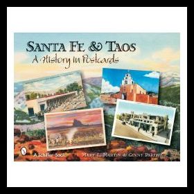 【预售】santa fe & taos: a history in postcards