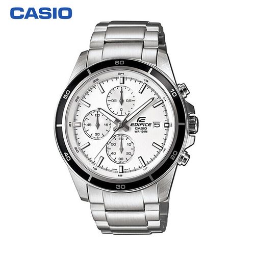 卡西欧(casio)手表 edifice 经典三盘六指针商务男表石英表efr-526d