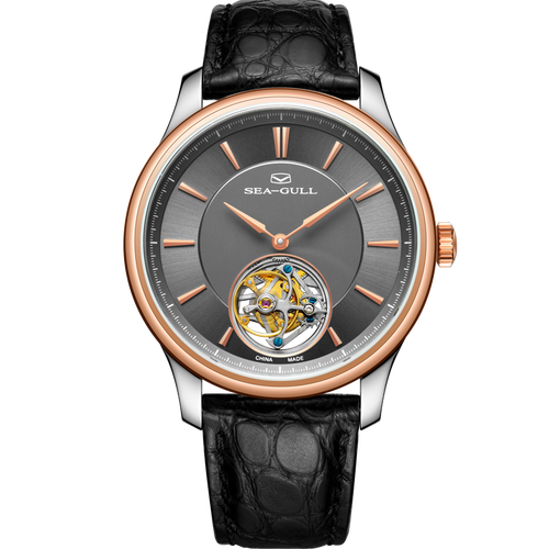 seagull海鸥手表男陀飞轮72小时长动力机械手表218.12.8801g