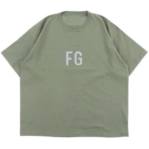 fear of god 6 欧阳娜娜周扬青炫彩反光高街fg富贵fog短袖t恤