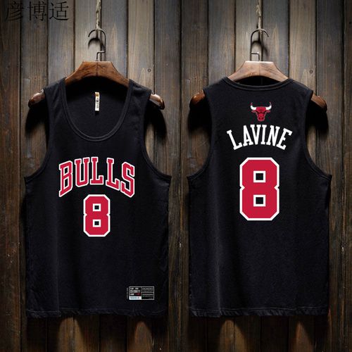 杯健身跨栏背心男篮球无袖训练球衣公牛23号运动t恤德罗赞拉文坎肩