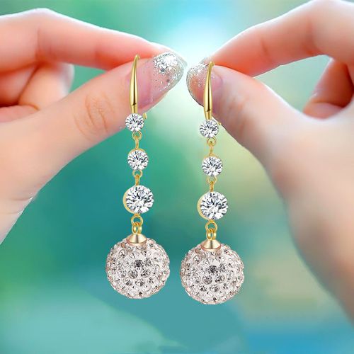 挂钩耳环2021年新款潮网红爆款适合大脸方脸中长款女人味金色耳饰