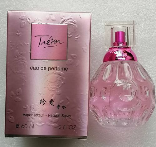 正品露兰姿珍爱女士香水60ml粉色金色花果香调 情侣情人香水