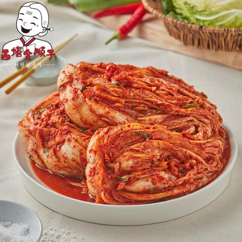 金顺子朝鲜族泡菜辣白菜 500g下饭菜手工辣白菜 满38包邮