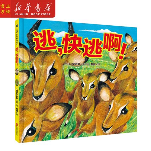 新华正版 逃快逃啊(精) (日)宇治勲 著 绘 彭懿 译 幼儿绘本3-6岁