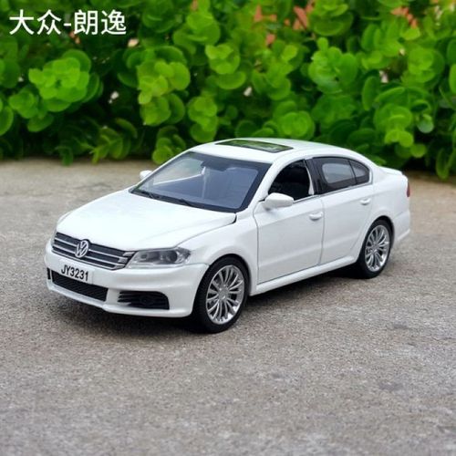 1:32大众朗逸合金汽车模型原厂仿真车金属模型声光回力车玩具