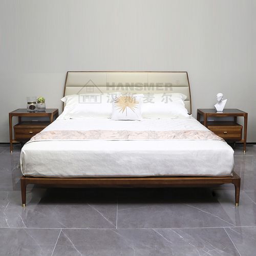 汉斯麦尔|hansmer 黄檀 实木双人床 卧室 原木精工 无现货