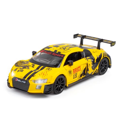 (盒装)仿真1比32r8lms gt3宾利拉花合金赛车模型摆件礼物