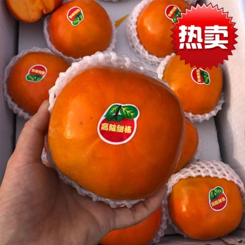 顺丰直达 品种富有脆柿脆甜不涩口柿子甜柿新鲜时令5斤 q坏果包赔 2斤